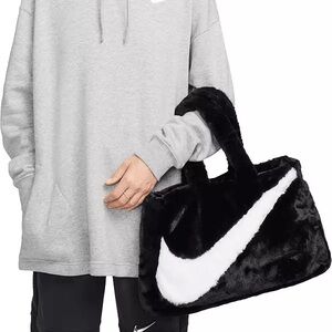 Nike Faux Fur Messanger Bag